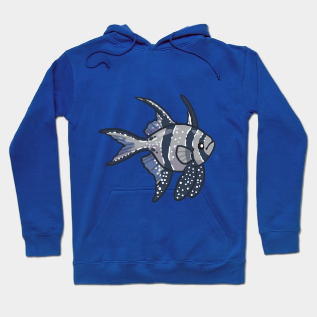 Banggai Cardinalfish Hoodie by bytesizetreasure